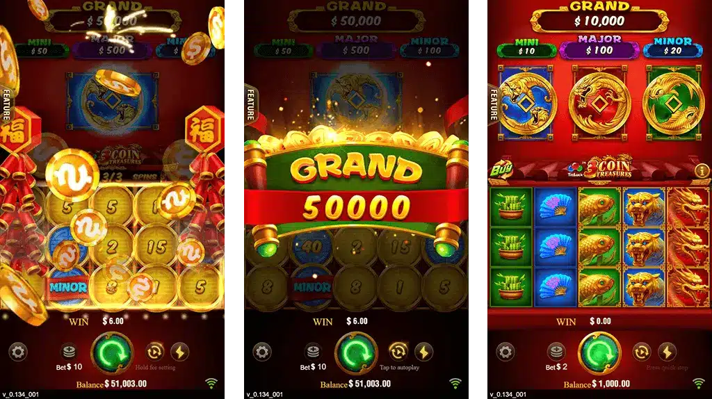 3 Coins Lucky7 Bonus