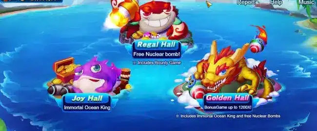 Bombing Fishing gemple Lucky7